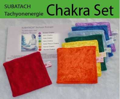 Maxi Chakra Set, SUBATACH Tachyonenergie Produkt